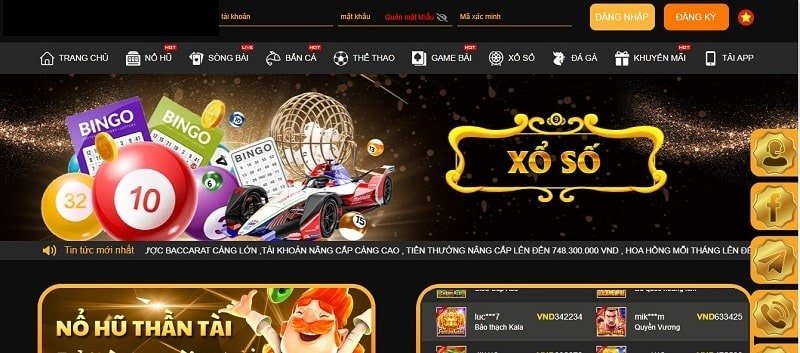 Sảnh Xổ Số i9bet có nhiều ưu đãi hấp dẫn